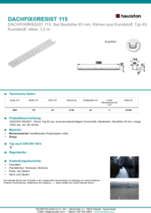 Produktdatenblatt