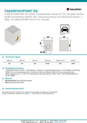 Produktdatenblatt