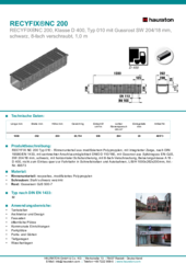 Produktdatenblatt